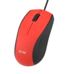 EVM Wired Optical Mouse (EVM M513,Red) - Image 2