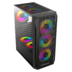 Circle Gaming Elegantor X1 ARGB PC Case (Black)