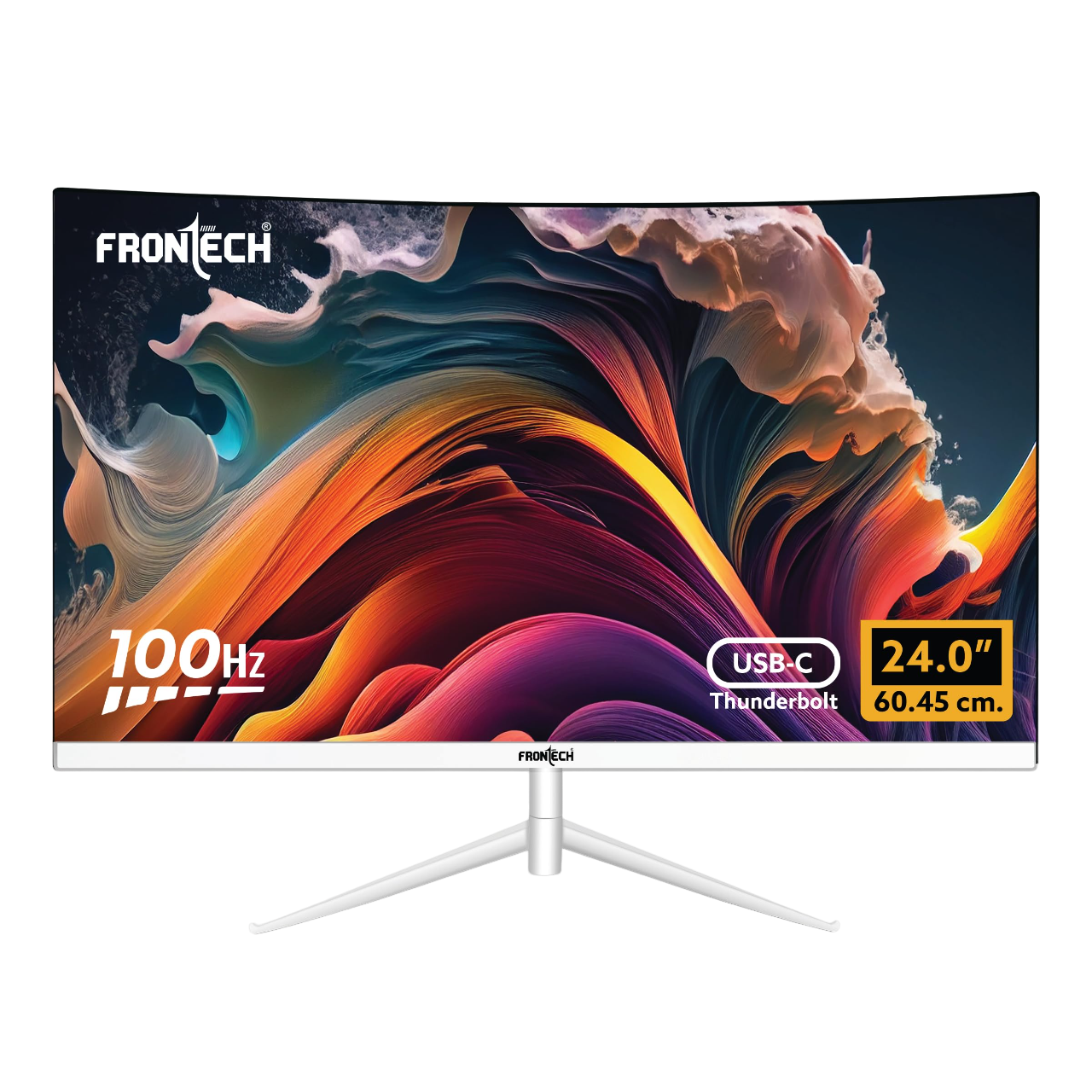 1-Photoroom (1) Frontech 24 Inch Ultima Series Curved LED Monitor (MON0077) - Image 1