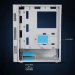 Zebronics Zeb-Slayer ATX Mid Tower Tempered Glass Side Panel Gaming Cabinet With RGB Fans - Image 10