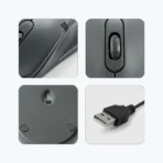 Zebronics Zeb-Power+ Wired 1200 DPI USB Optical High Precision Mouse - Image 3