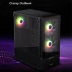 Zebronics Zeb-Draco Mid-Tower Premium Gaming Cabinet - Image 2