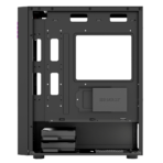 Circle Gaming Elegantor X1 ARGB PC Case (Black) - Image 4