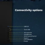 Zebronics Zeb-Mercury Premium Gaming Cabinet with ARGB 3xFan (Black) - Image 3