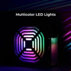 Zebronics Zeb-ZS500 500W Non Modular Power Supply Unit With Silent 120mm RGB Fan - Image 3