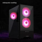 Zebronics Zeb-Draco Mid-Tower Premium Gaming Cabinet - Image 3