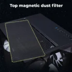 Zebronics Zeb-Mercury Premium Gaming Cabinet with ARGB 3xFan (Black) - Image 4