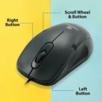 Zebronics Zeb-Power+ Wired 1200 DPI USB Optical High Precision Mouse - Image 4