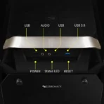 Zebronics Zeb-Venus Evo Gaming Chassis with Cube Shape - Image 5