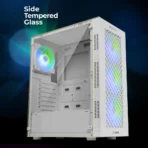 Zebronics Zeb-Slayer ATX Mid Tower Tempered Glass Side Panel Gaming Cabinet With RGB Fans - Image 5