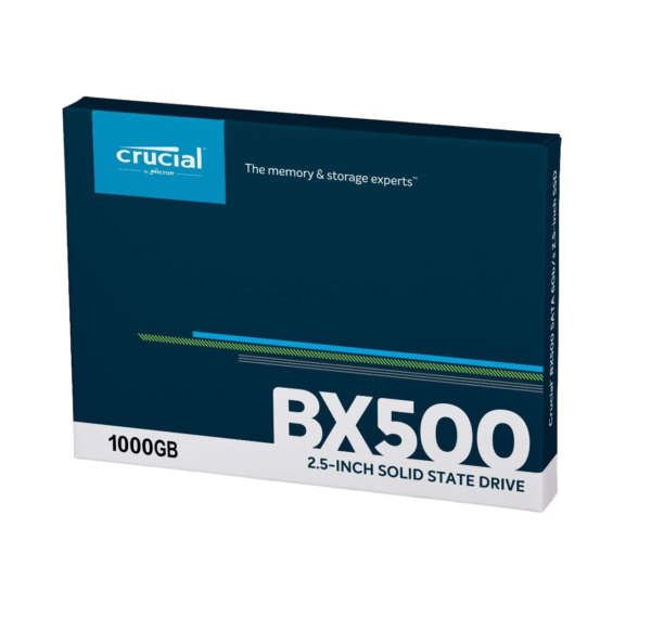 Crucial BX500 1TB 3D NAND SATA 2.5 Inch Internal Solid State Drive (SSD)
