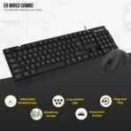 Lapcare E9 Wired Combo (Keyboard, Mouse) - Image 6