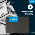 Crucial BX500 1TB 3D NAND SATA 2.5 Inch Internal Solid State Drive (SSD) - Image 8