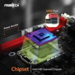 Frontech H81 Motherboard FT-0471 (LGA1150) - Image 5