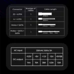 Zebronics Zeb-ZS500 500W Non Modular Power Supply Unit With Silent 120mm RGB Fan - Image 6