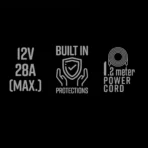 Zebronics Zeb-ZS500 500W Non Modular Power Supply Unit With Silent 120mm RGB Fan - Image 7