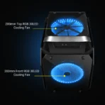 Zebronics Zeb-Venus Evo Gaming Chassis with Cube Shape - Image 8