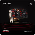 Nextron Gaming AMD RX580 8GB GDDR5 256Bit Gaming Graphic Card - Image 3