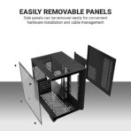 Ant Esports Z2 Mid-Tower Gaming Cabinet – Black - Image 14