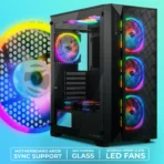 Zebronics Zeb-Aurora Mid-Tower Premium Gaming Cabinet - Image 2