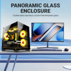 Ant Esports Z2 Mid-Tower Gaming Cabinet – Black - Image 18