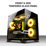 Ant Esports Z2 Mid-Tower Gaming Cabinet – Black - Image 7