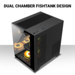 Ant Esports Z2 Mid-Tower Gaming Cabinet – Black - Image 8