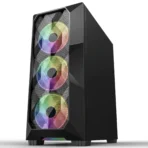 Ant Esports ICE-300 Mesh Mid Tower Gaming Cabinet - Image 5