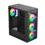 Ant Esports Elite 1200 Gaming Cabinet – Black