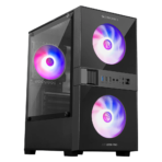 Zebronics Zeb-Leon Pro Premium Gaming Cabinet (Black)