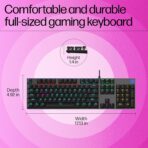 HP GK400F Mechanical Gaming Keyboard (Black) - Image 4