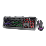 Zebronics Zeb-Transformer Gaming Keyboard & Mouse Wired Combo (Black)
