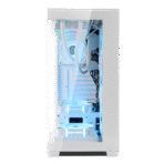 Circle Gaming Defender ZX1 ARGB PC Case (White) - Image 3