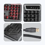 Zebronics Zeb-Transformer Gaming Keyboard & Mouse Wired Combo (Black) - Image 3
