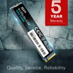 Silicon Power P34A60 256GB M.2 NVMe 2280 PCIe Gen3x4 Internal SSD - Image 3