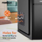 Frontech Rift Silver Series Cabinet (FT-4372) - Image 4