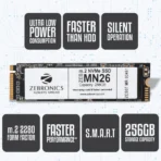 Zebronics Zeb-MN26 256GB M.2 NVMe 2280 PCIe Gen 3 SSD - Image 4