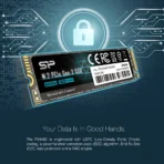 Silicon Power P34A60 256GB M.2 NVMe 2280 PCIe Gen3x4 Internal SSD - Image 4