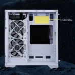 Zebronics Zeb-Mercury Premium Gaming Cabinet with ARGB 3xFan (White) - Image 5