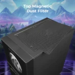 Zebronics Zeb-Leon Pro Premium Gaming Cabinet (Black) - Image 6