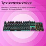 HP GK400F Mechanical Gaming Keyboard (Black) - Image 7