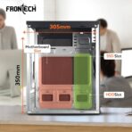 Frontech Icon Silver Series Cabinet (FT-4371) - Image 6