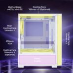 Zebronics Zeb-Leon Pro Premium Gaming Cabinet (White) - Image 6