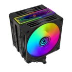 Circle Gaming CG 4P Duo ARGB CPU Air Cooler For CPU Black (Intel/AMD) - Image 3