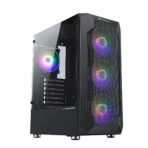 Zebronics Zeb-Apex Edge Premium Gaming Cabinet (Black)