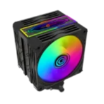 Circle Gaming CG 4P Duo ARGB CPU Air Cooler For CPU Black (Intel/AMD)