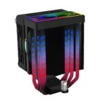 Circle Gaming CG 4P Duo ARGB CPU Air Cooler For CPU Black (Intel/AMD) - Image 4
