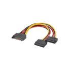 SATA Power Y Splitter Cable Male To 2x Female - Image 2