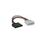 4 Pin Molex to 15 Pin SATA Power Supply Connector (6 Inch) - Image 4