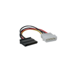 4 Pin Molex to 15 Pin SATA Power Supply Connector (6 Inch)